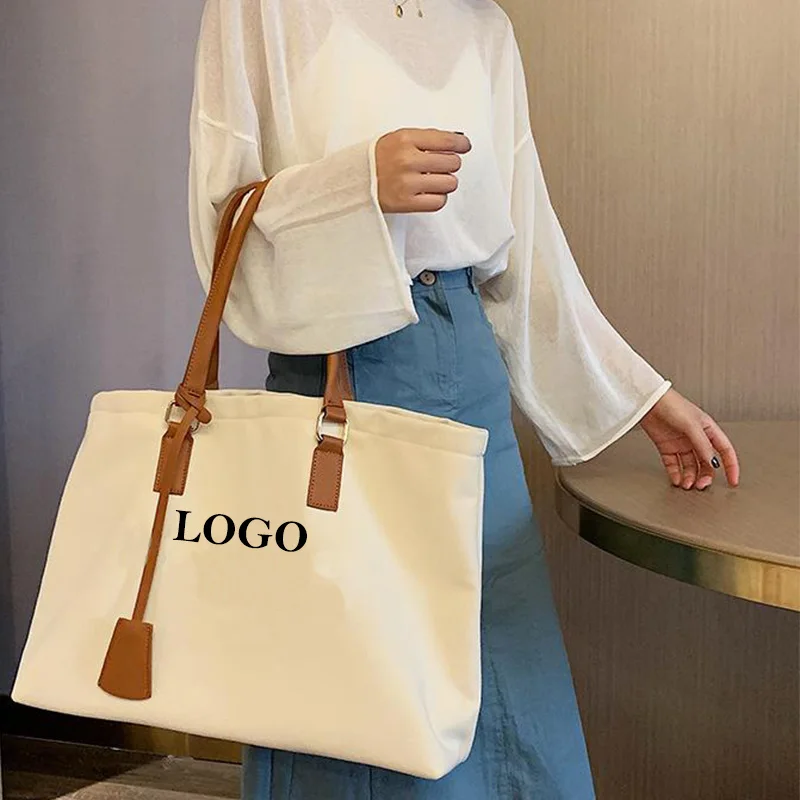Custom Tote Bag Women Blank Cotton Canvas Tote Bag With Handle