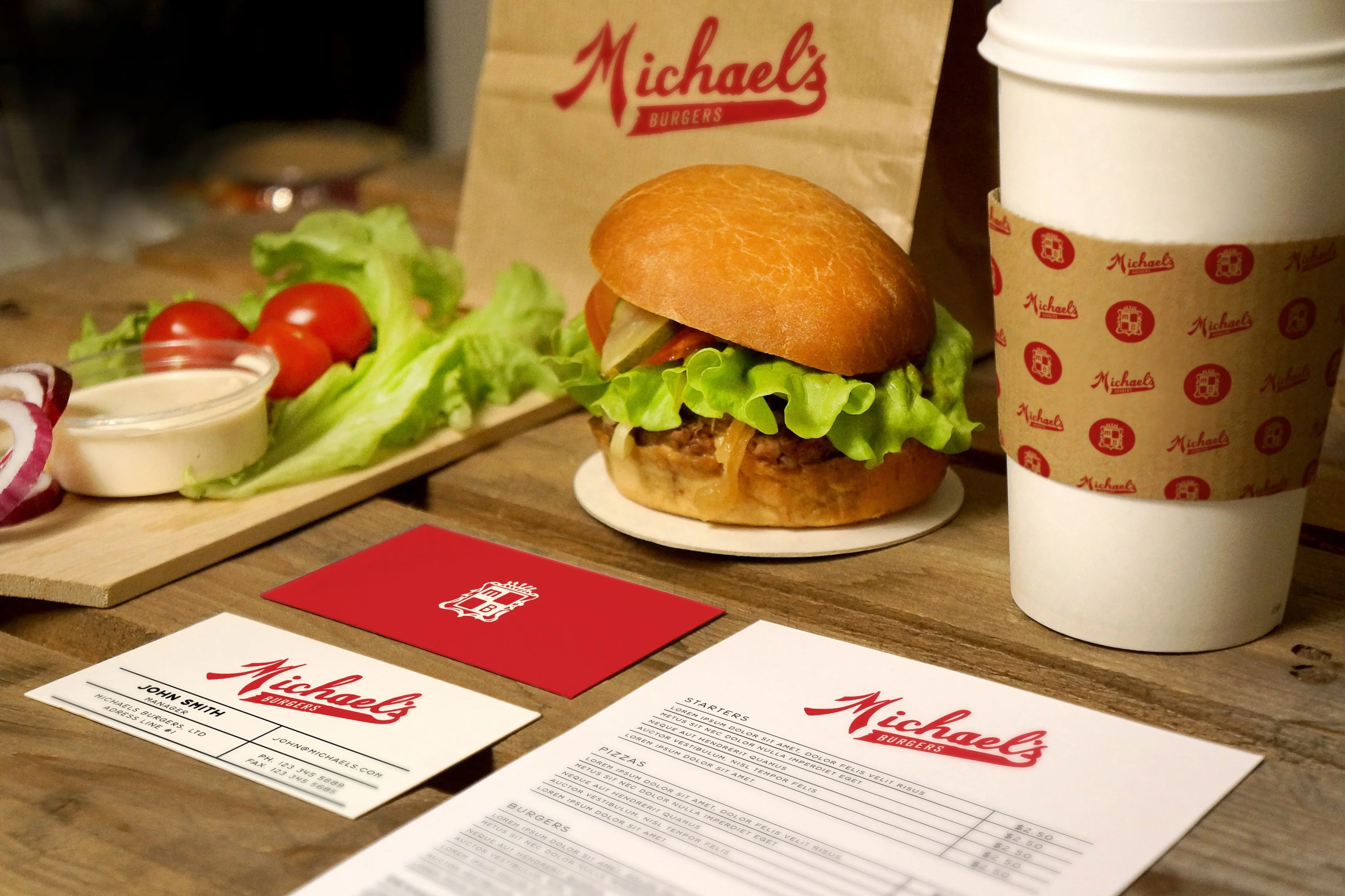 custom visual identity logo