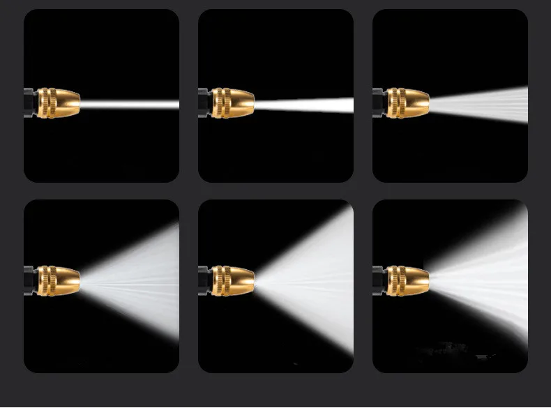 High Pressure Washer Water Gun garden hose nozzle Spray sprayer For Water jet Foam Pot Car power Cleaning Tool