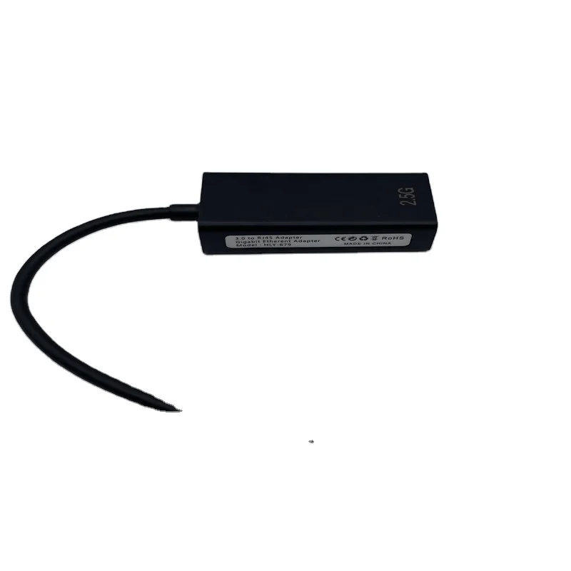 2500 mbps USB c to RJ 45 adapter cable up to 2.5G