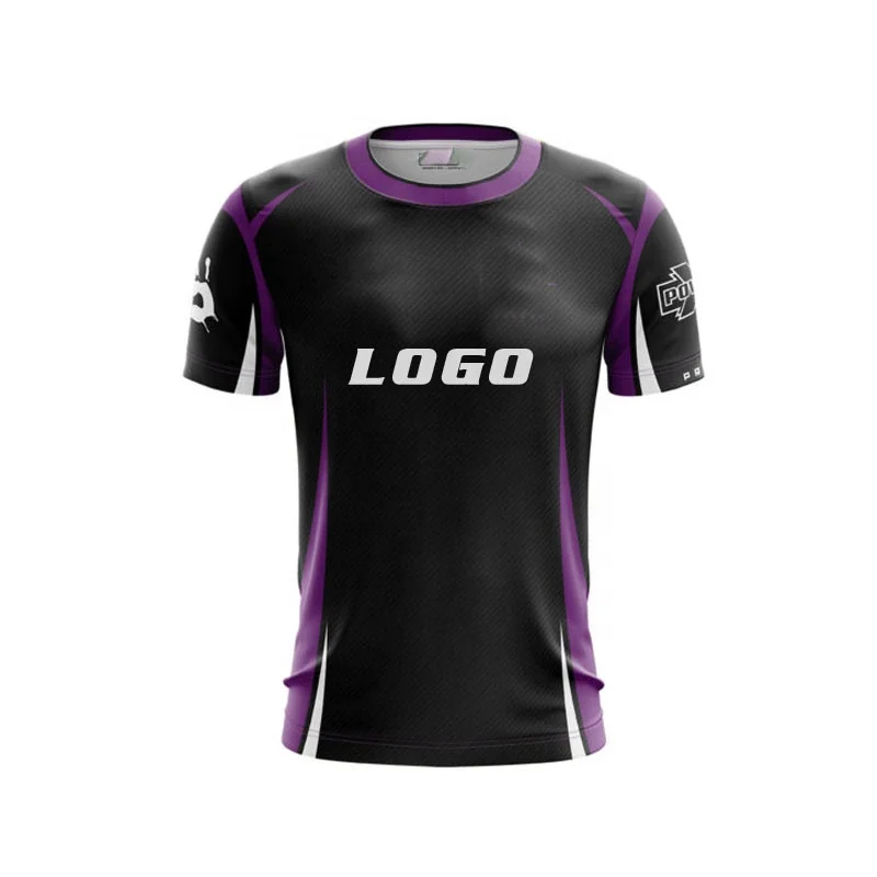 
Custom Free Design All Over Printed Esports Jersey Breathable Comfortable Gaming T-shirt 