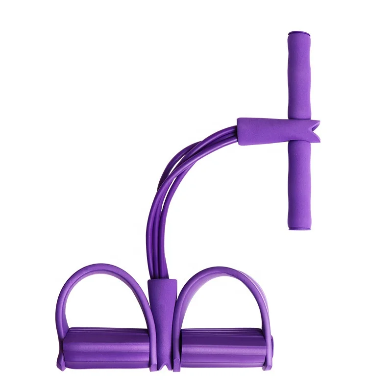 W1N Foot Pedal Stretch Elastic Resistance Band Fitness Yoga Sit Up Pull Up Rope