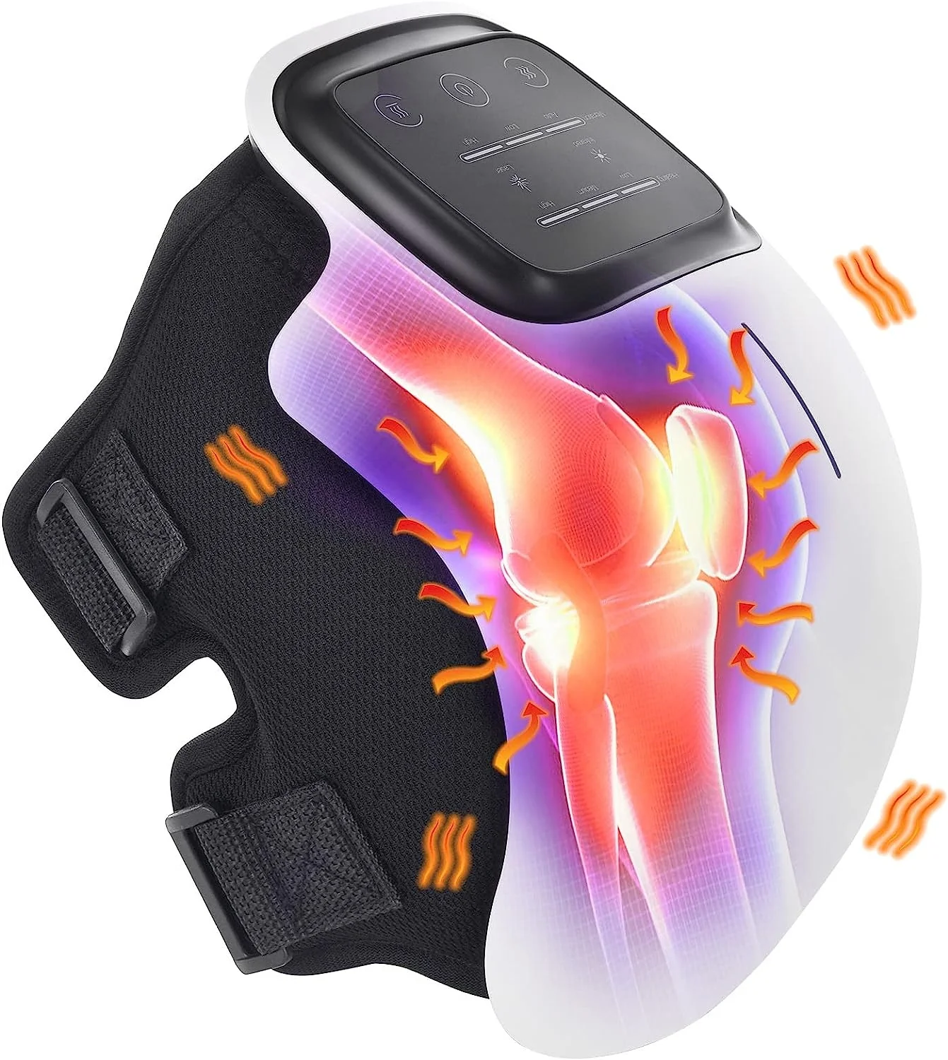Best Sellers Knee Massager Red Light Magnetic Therapy Air Pressure Function Knee Elbow Shoulder Massager for Arthritis Patient