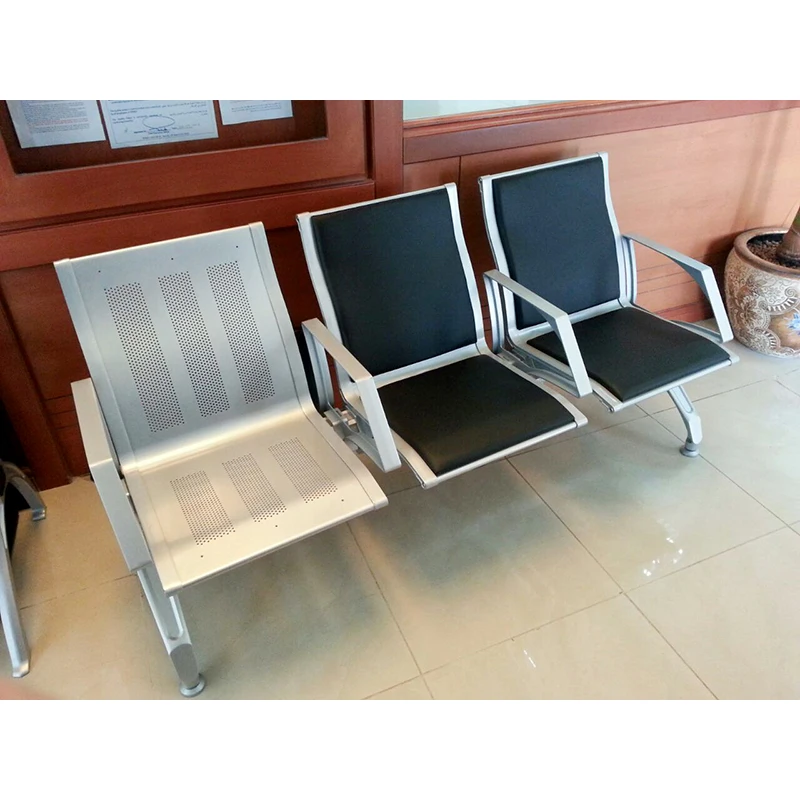 Direct Sales Hospital Chairs Waiting Room Chair 3 Seater Pu Clinic Bench