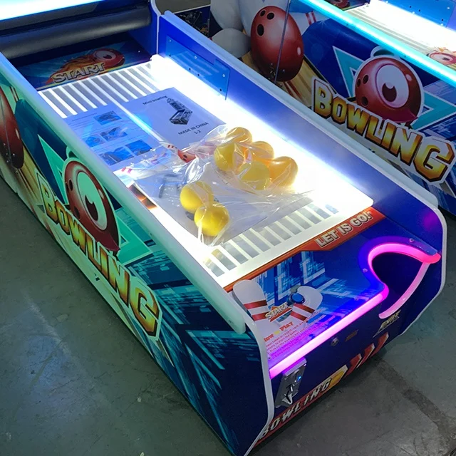 Hit Sales Video Bowling Alley Lane Master Arcade Game Machine for Children