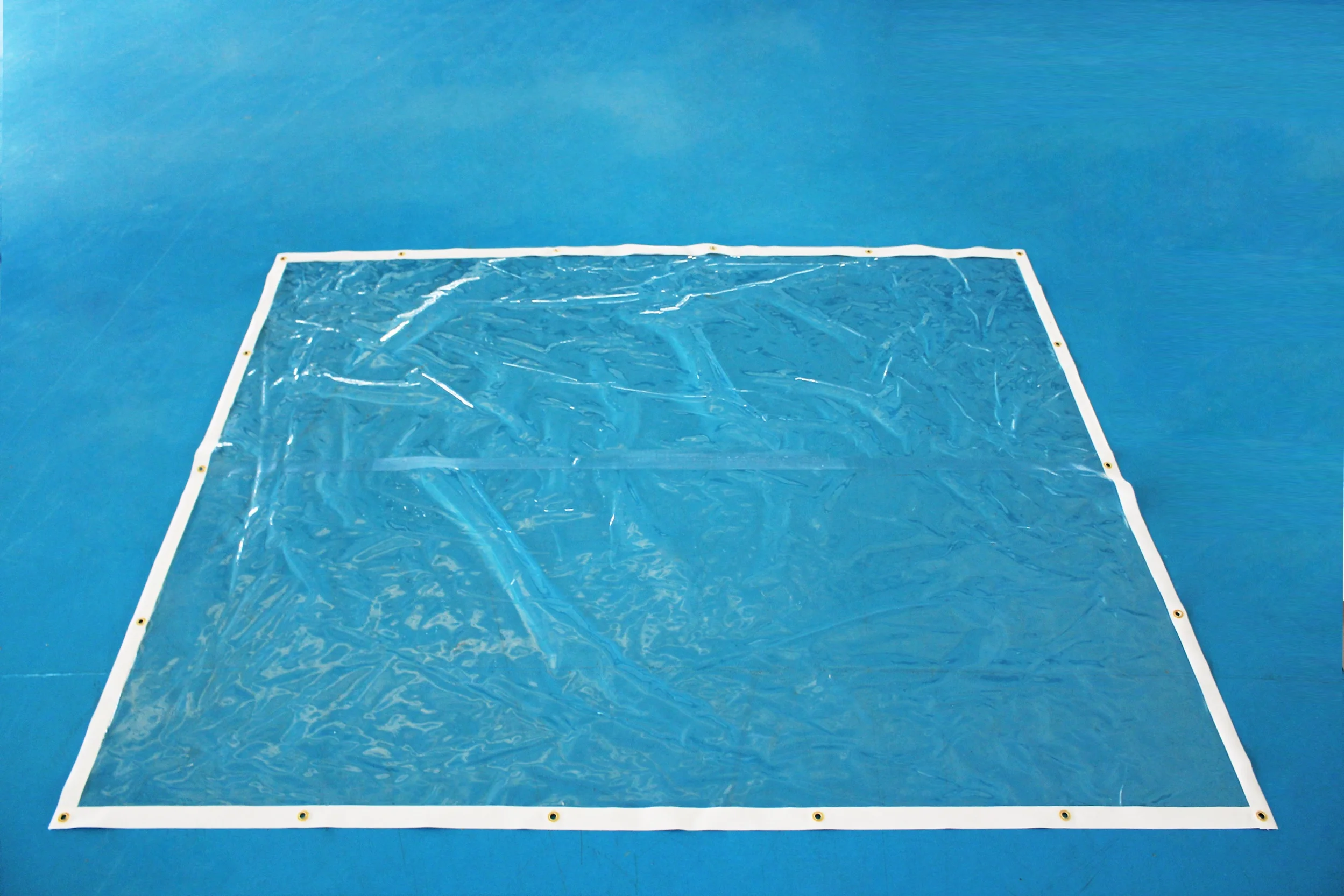 Widely Used 14 OZ Transparent Curtains PVC Outdoor Vinyl Curtain With Clear Tarp