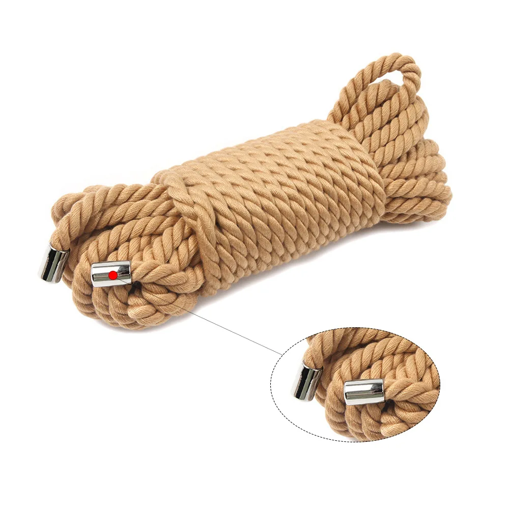Nylon Rope Soft Comfortable Natural Hemp Ropes Role Play Slave Training SM Games Rope For Bondage