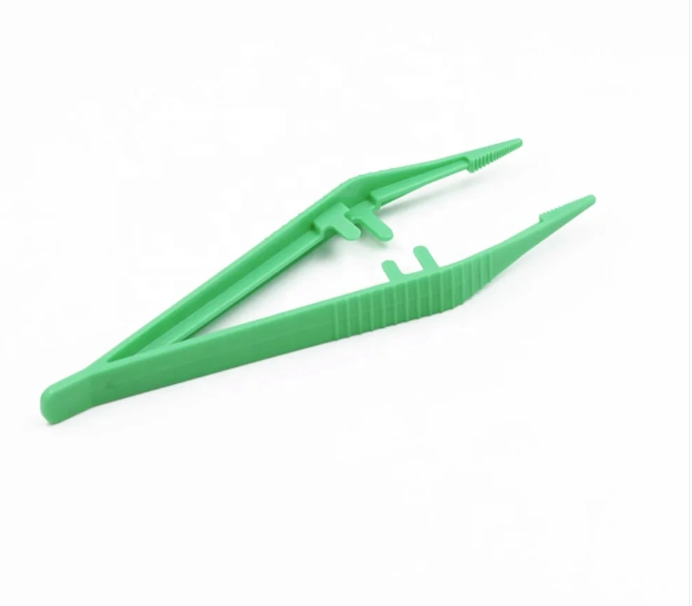 Medical Disposable Laparoscopic Sterilized Plastic Biopsy Forceps/plastic tweezer