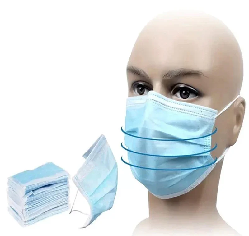 Disposable Novomen Medical surgical  Face Mask 3 ply Hospital Facemasks