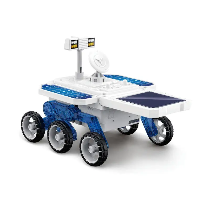 Набор роботов на солнечной батарее, набор игрушек «сделай сам», пластиковые строительные научные обучающие игрушки для обучения