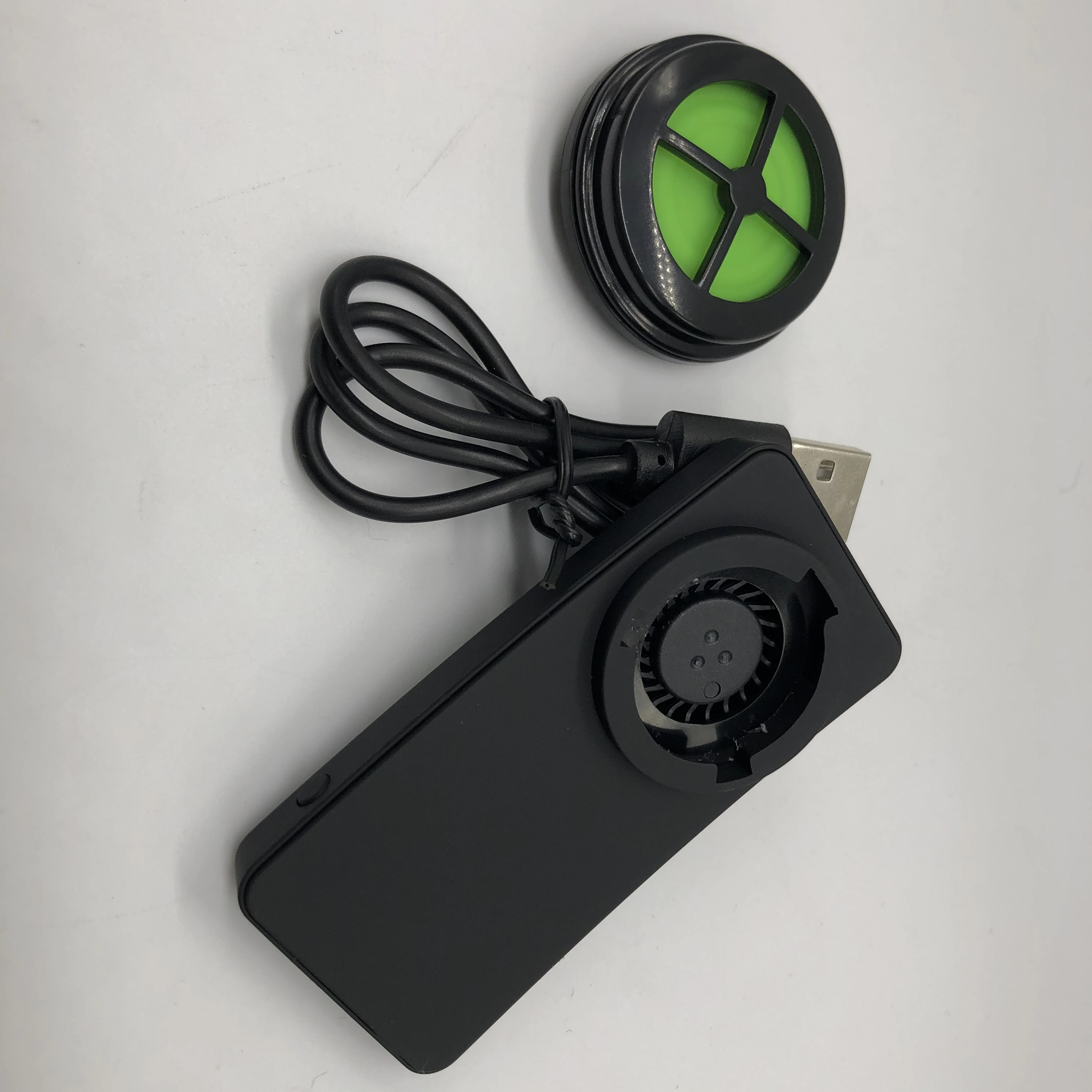 New Product Three Speed Matte Black N95 Electric Breathing Valve Usb Mini Air Fan Exhaust Fan