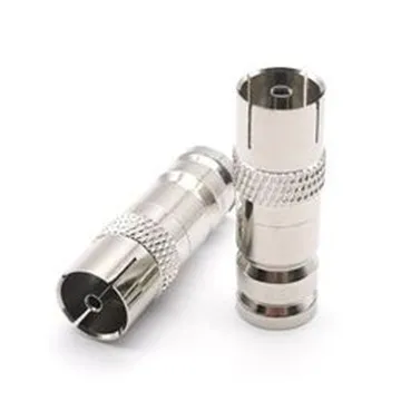 Factory direct sale RF Coaxial Compression RG 6 PAL (ICE) TV Female Connector