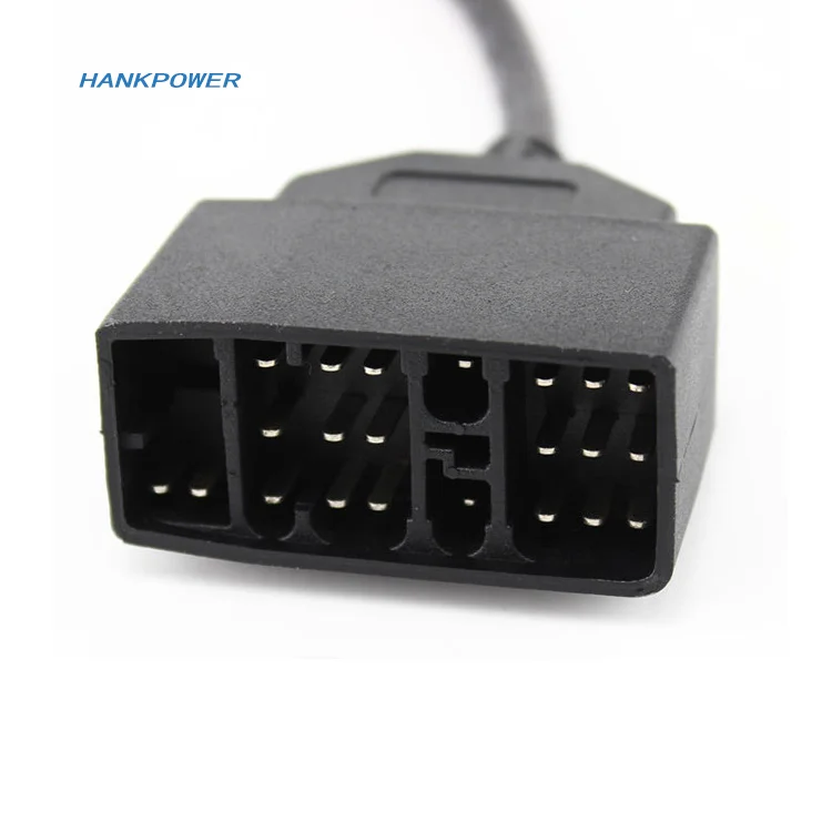 22 Pin to 16 Pin OBD2 Diagnostic Adapter Cable Compatible for TOYOTA OBDII Adapter