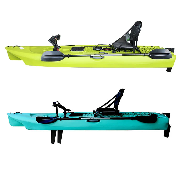 Новый тип Sup 3,2 м, новинка, 10 футов, сидячий на верху, одна китайская педаль, рыболовный каяк с рулем