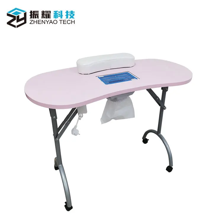 Рекламный портативный Маникюрный Стол для ногтей с вакуумом