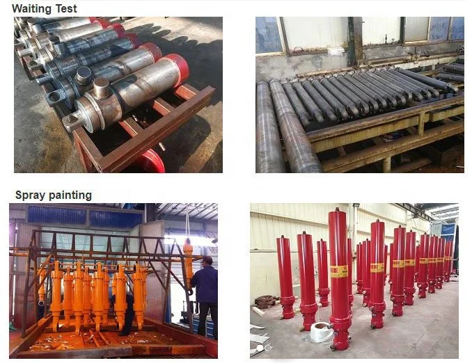 Light Duty Dump Truck Tractor Hydraulic Cylinder with Spare Parts Kit