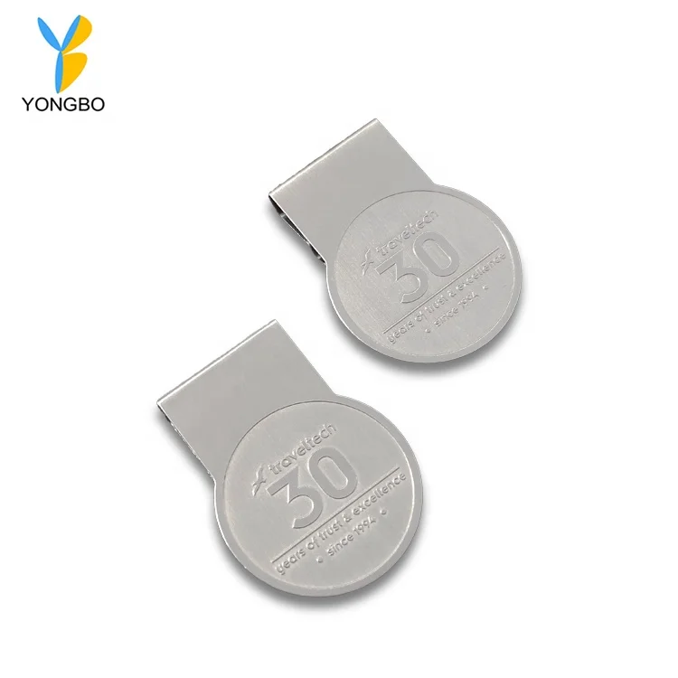 Cheap Steel Paper Clips Etching Logo Custom Promotion Office Stationery Bookmarks Metal Clips