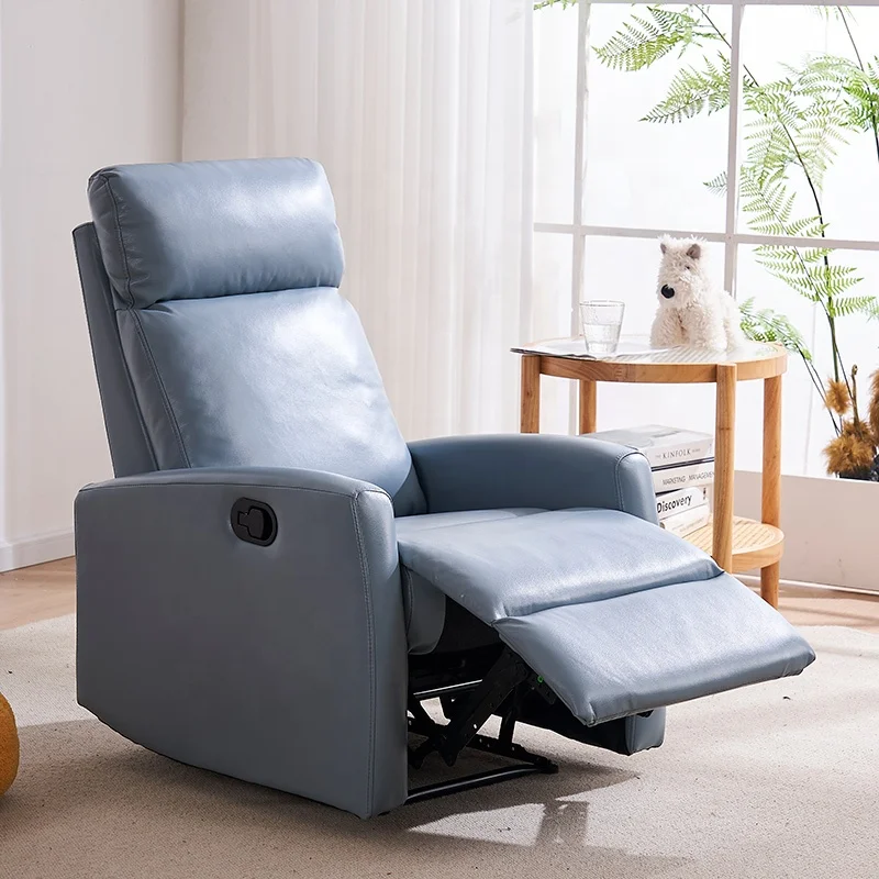 manual swivel reclining glider chair sofa reclinable for living room