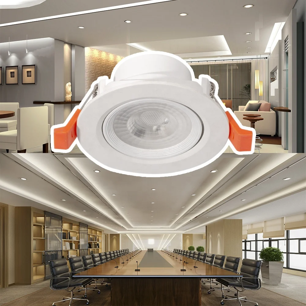 New LED ceiling mini spot light 3W 5W 7W 9W 12W downlihgt 100lm/w, adjustable, easy assembling