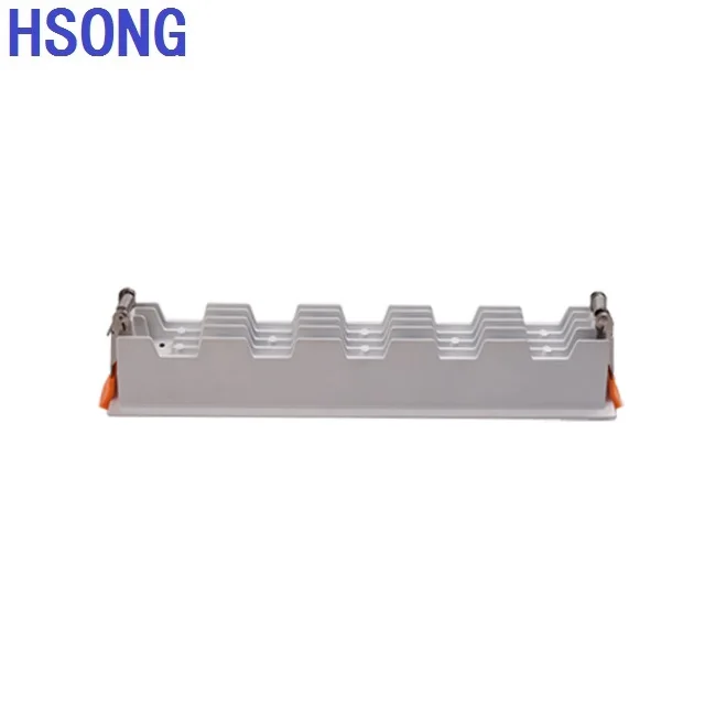 Modern design aluminum led trimless recessed linear light recessed downlight 30w for office