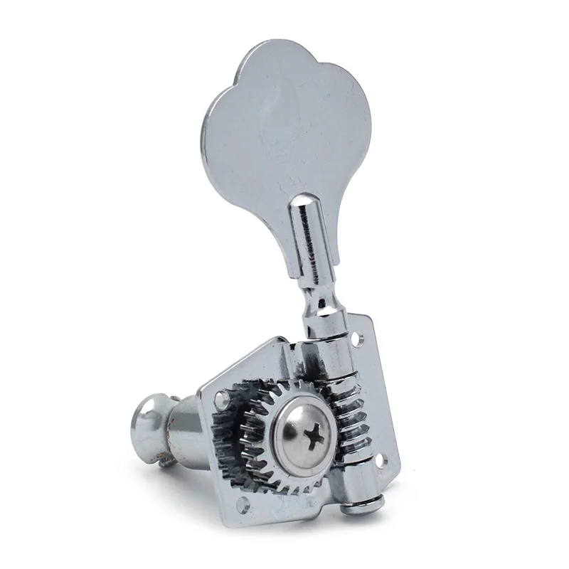 Opened Electric Bass Guitar Tuning Pegs Machine Heads