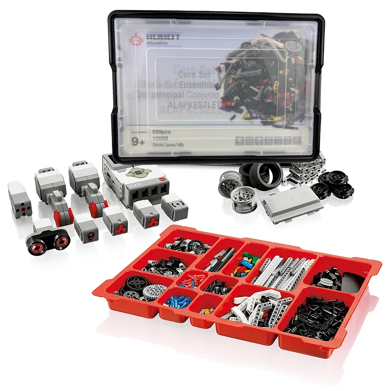 Building blocks Educational Set Programming Robot Compatible With EV3 Graphical Programming Scratch3.0 45544 45560