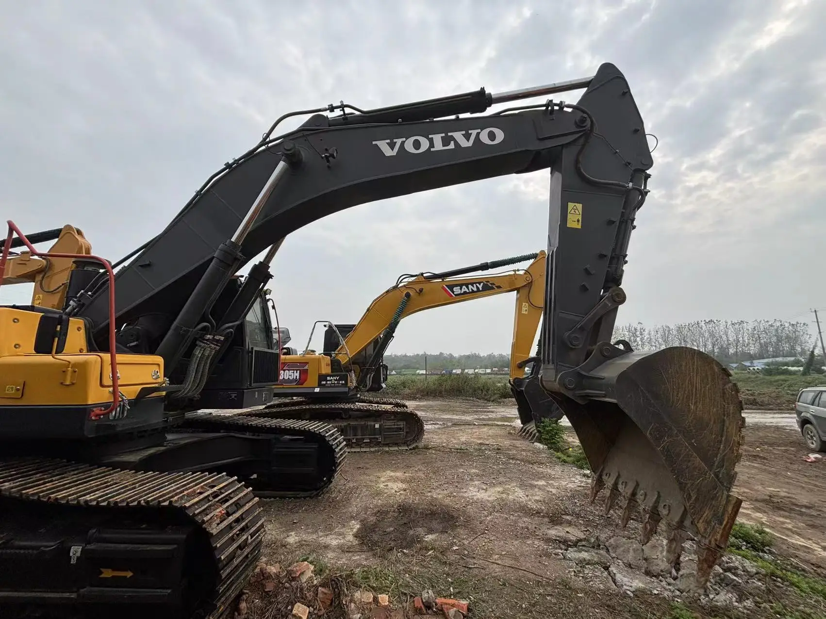 Популярная распродажа Подержанный 480 экскаватор Volvo подержанный