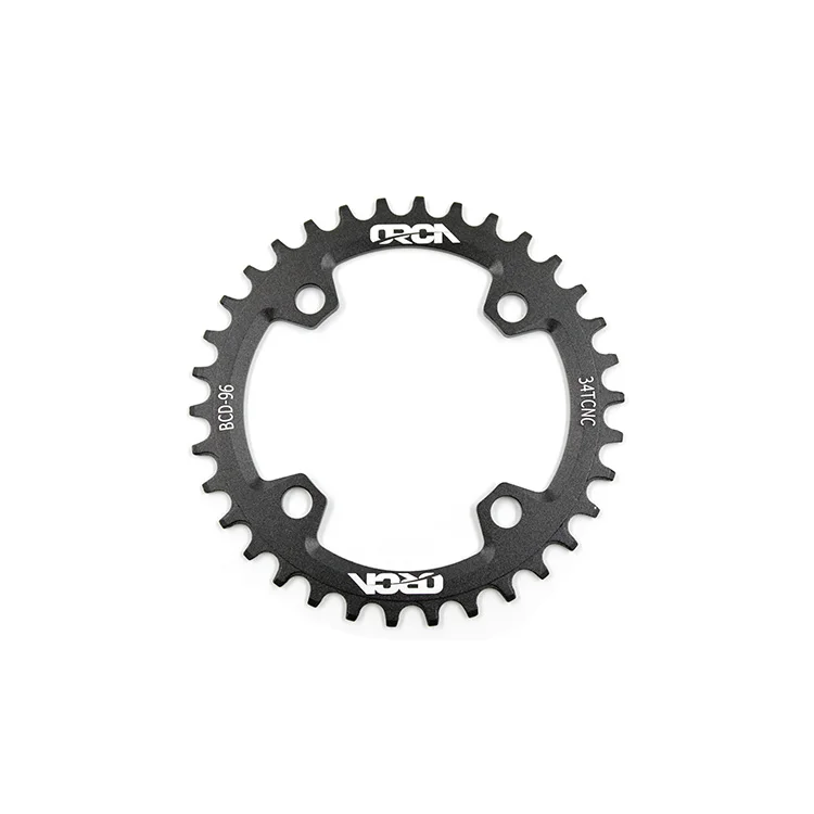 Mountain bike chainrings narrow wide 96bcd aluminum alloy  AL7075 chainrings bicycle parts 34T