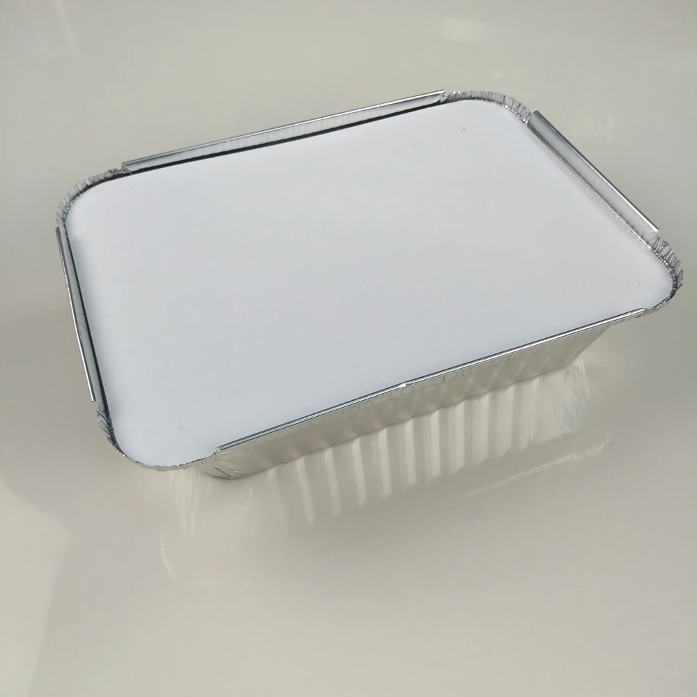 Canada aluminium foil container 4 x 5 foil pan with cover