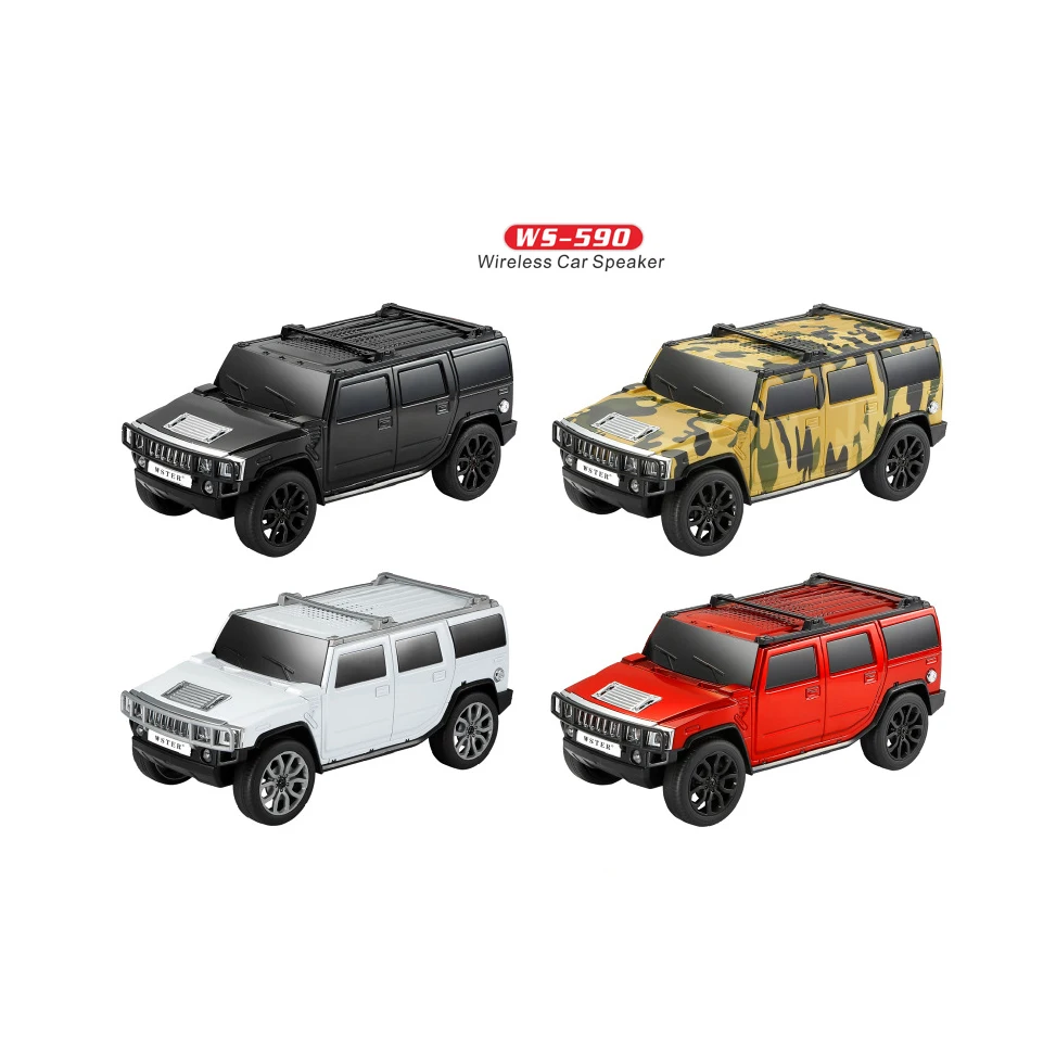 WS590 Outdoor Car RGB Party Home theater sound system Wireless USB TF Portable Smart Mini Computer Speaker