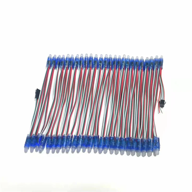 12mm 2811 IC Hot full color round shape ws2811 led string light 12mm pixel led light for Christmas decoration