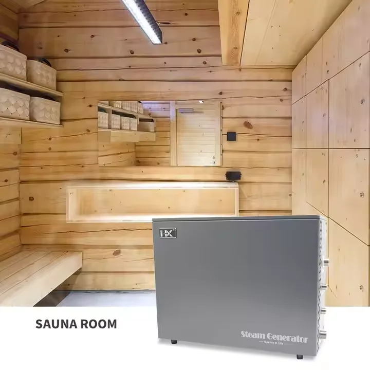 High-End 9kW Full-Body Spa Relaxation Machine Intelligent Temperature Control Rapid Steam Discharge Gym Sauna Spa Salon