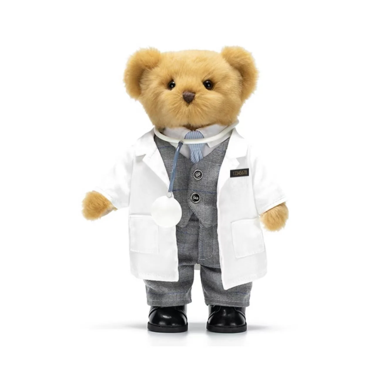 2024 Kid Toys Factory Supply Stuffed & Plush Animal Toys Doctor Cosplay Teddy Bear Suits Soft Toys for Fun