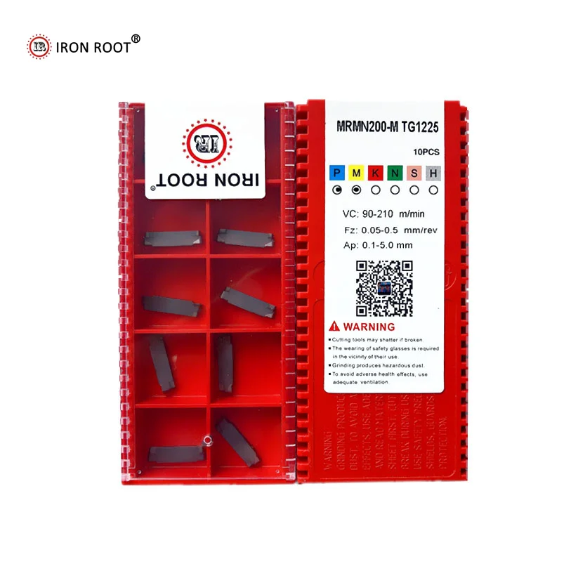 Carbide CNC turning tools lathe carbide grooving inserts tools MRMN200/MRMN300/MRMN400/MRMN500  TG1225