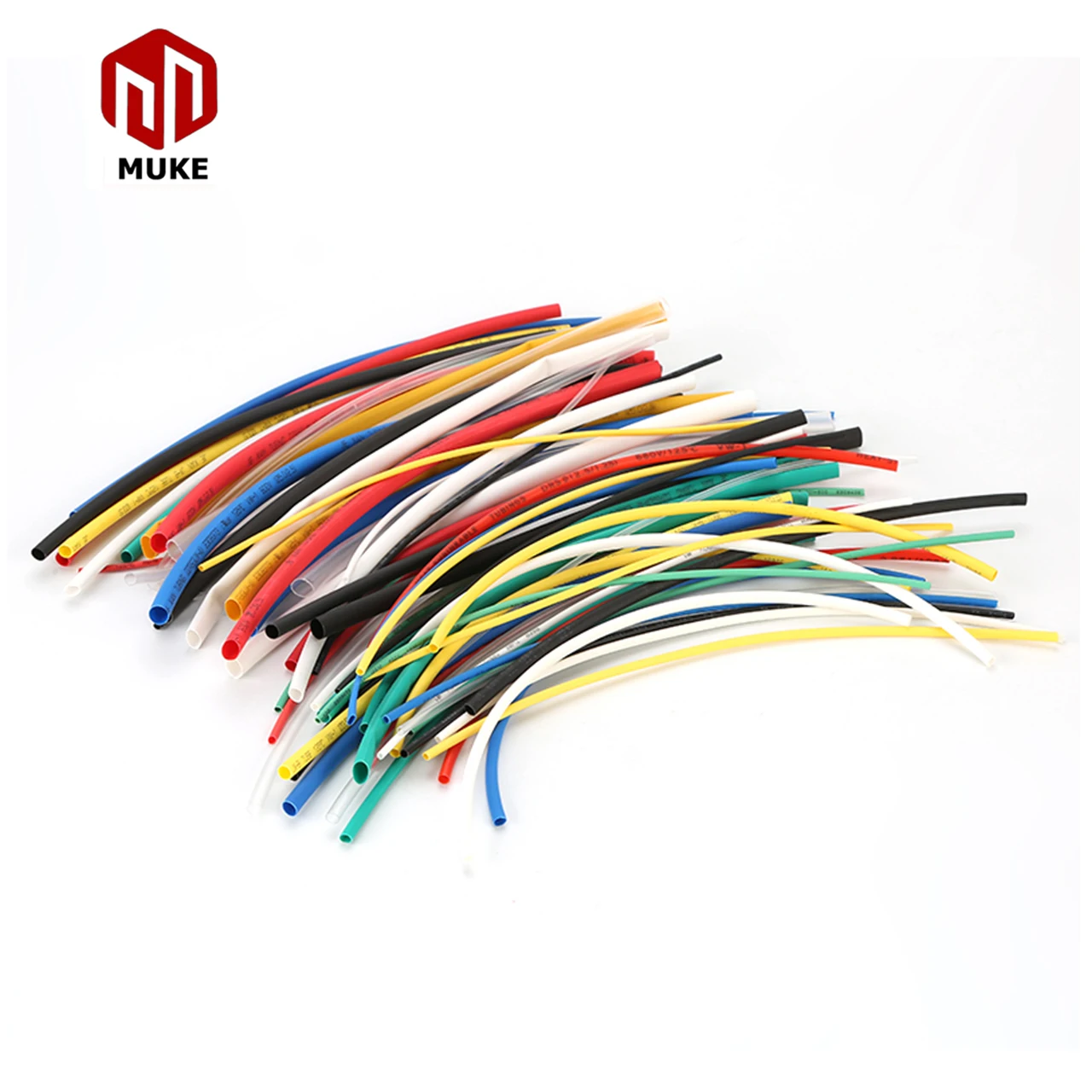 70pcs Heat Shrinkable Tube Electrical Connector Kit Heat Shrink Wrap Wire Connecters Thermofit Heat Shrink Tubing Insulation