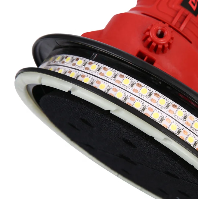 
Electric Ceiling Sander Drywall Surface ConcreteWall Handheld Wall Putty Polisher Wall Grinding Machine with LED light 