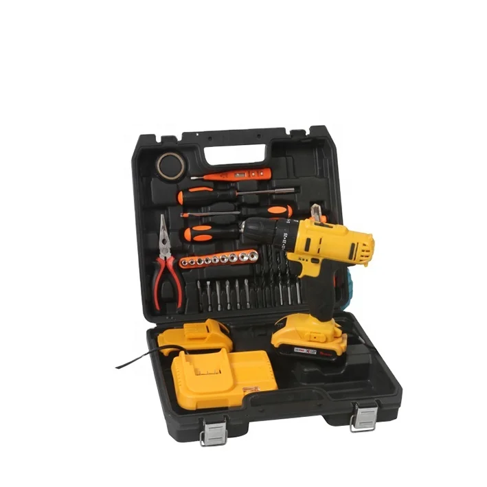 18V Variable Speed Power Drills Cordless Drill Lithium Battery Handheld OEM Support Power Tools  Kits Tool Set