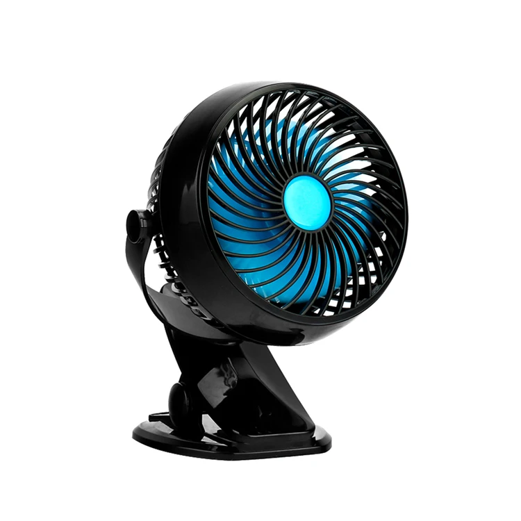 Oem Modern Portable Mini Rechargeable Usb Baby Stroller Fan 3 Speed Bed Table Electric Charging Clip Fan