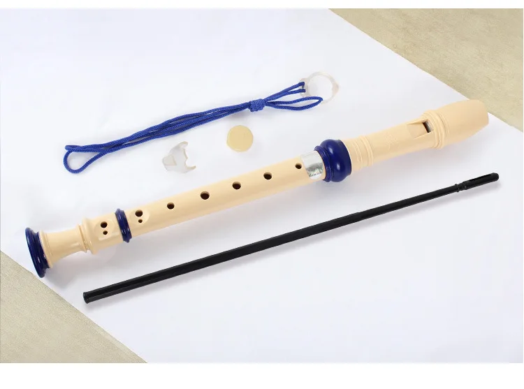 Starway Wholesale 6 8 Hole Style ABS Plastic Student Flute Recorder For Promotion Musical Instrument For Gift
