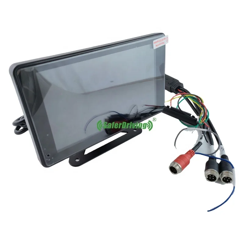 truck 7-inch monitor 2-picture split picture with 2 AHD camera covers surround camera system with ahd lcd monitor HD
