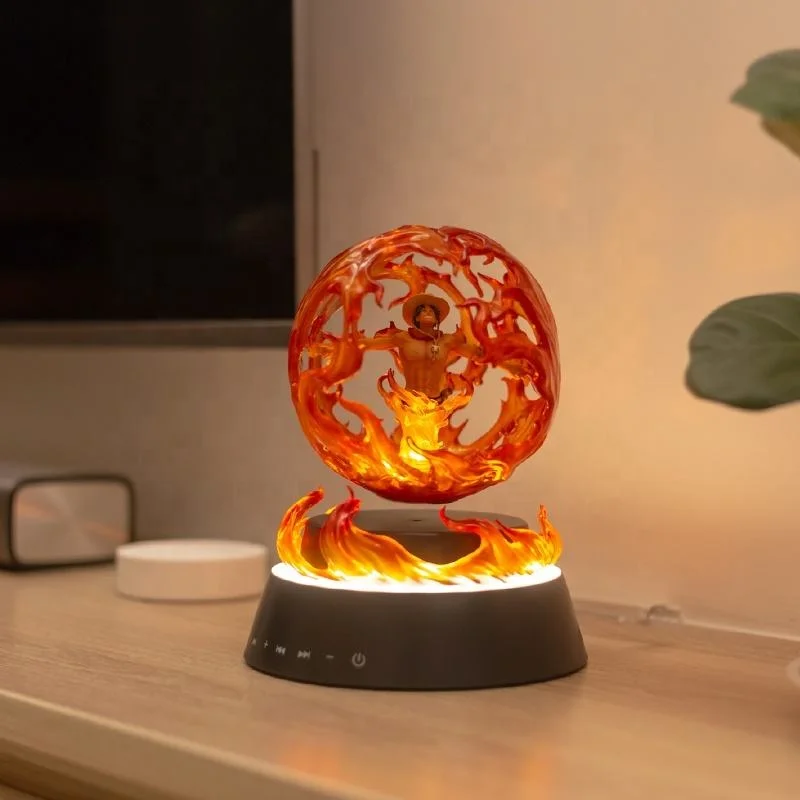 High Quality Pvc Japan Famous Anime Dragonball Broly Floating Ace Action Figure Magnetic Levitation Module speaker