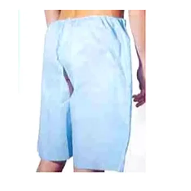 Disposable Non woven Medical Exam Colo Pants  Endoscopy Examine  Boxer Shorts