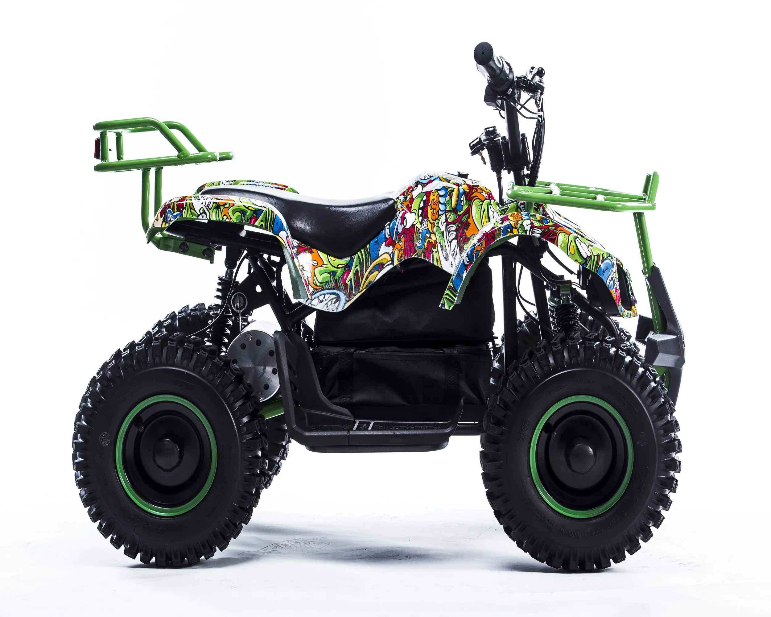 side by side ATV Mini Four wheels ATV 500W Electric Powered Kids Quad bike for kids