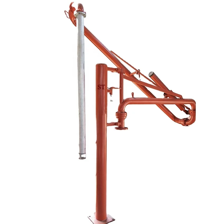 Fuel Oil Refined Diesel Aluminum Top And Bottom Truck Liquid Loading Arm For Movable Top Loading Skid-Mounted System