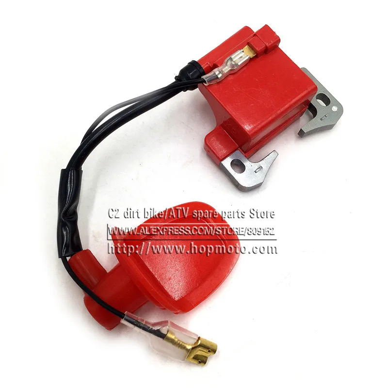 43cc 47cc 49cc катушки зажигания для 2 Сток двигателя 40-6 44-6 мини ATV Quad карманный велосипед ЗАПАСНЫЕ