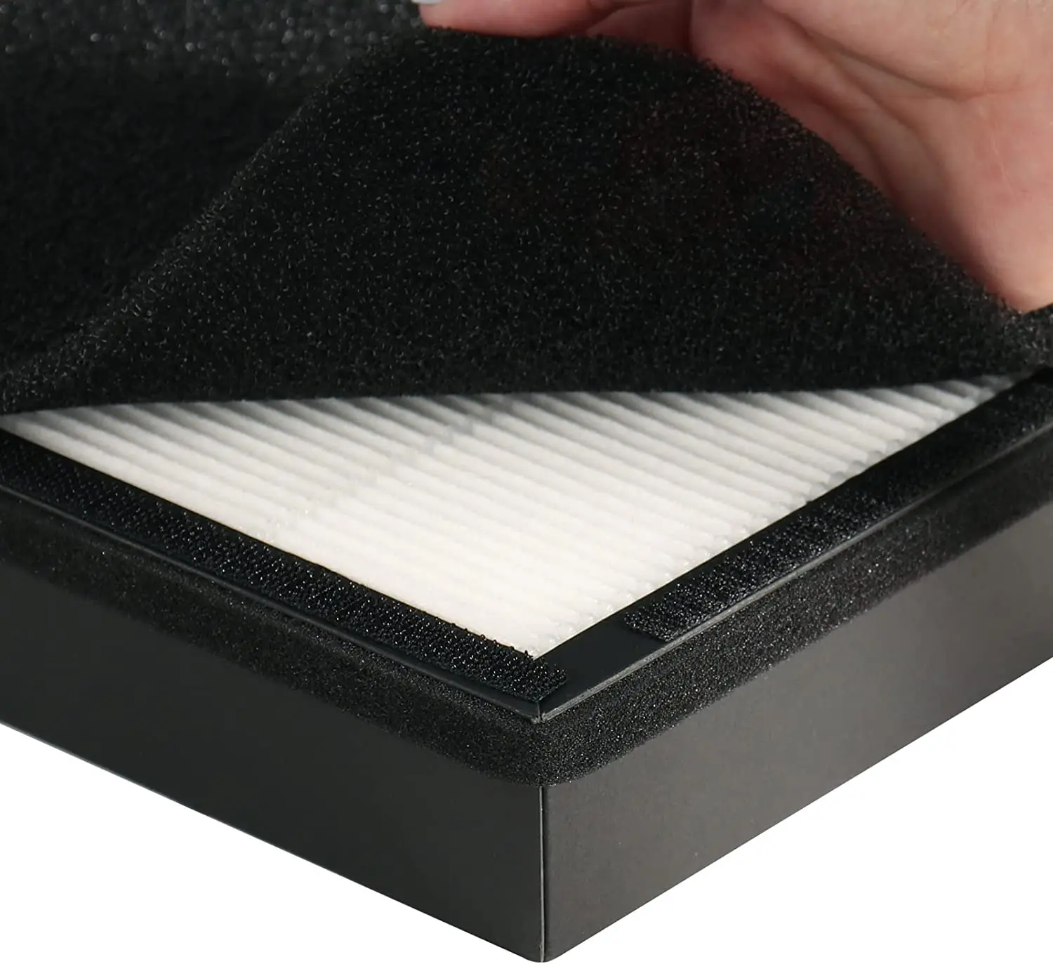 Replacement Filter with HEPA and Carbon Compatible with Zigma Aerio-300 Air Purifier