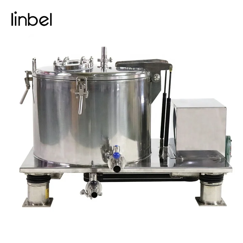 Linbel SZ-600 низкотемпературная центрифуга из нержавеющей стали для конопляного масла