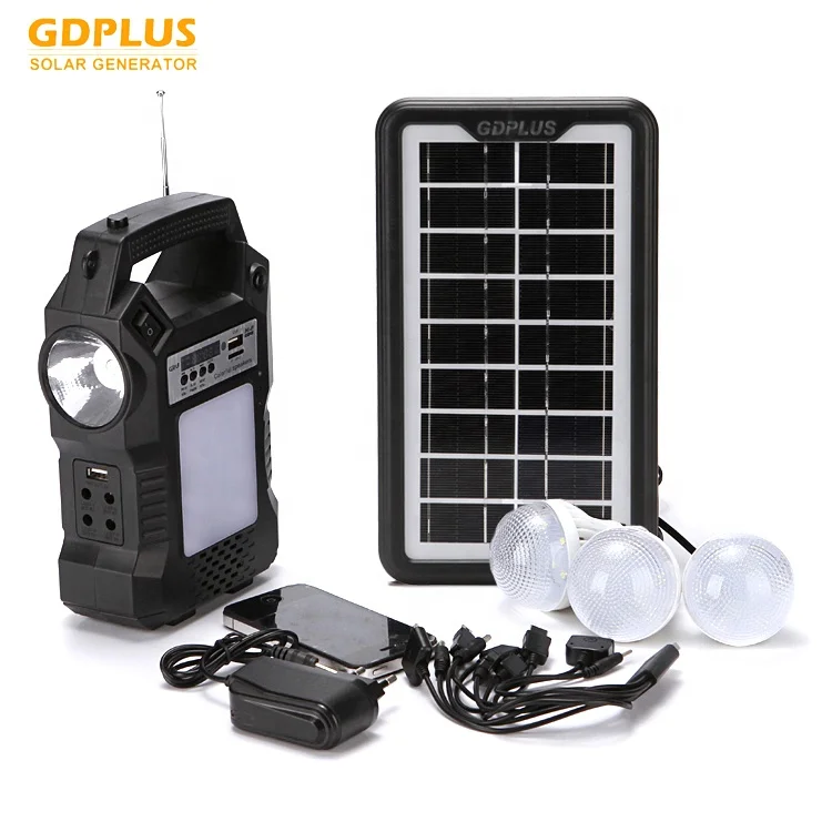 2019 NEW production gdlite gd 8017 solar lighting system