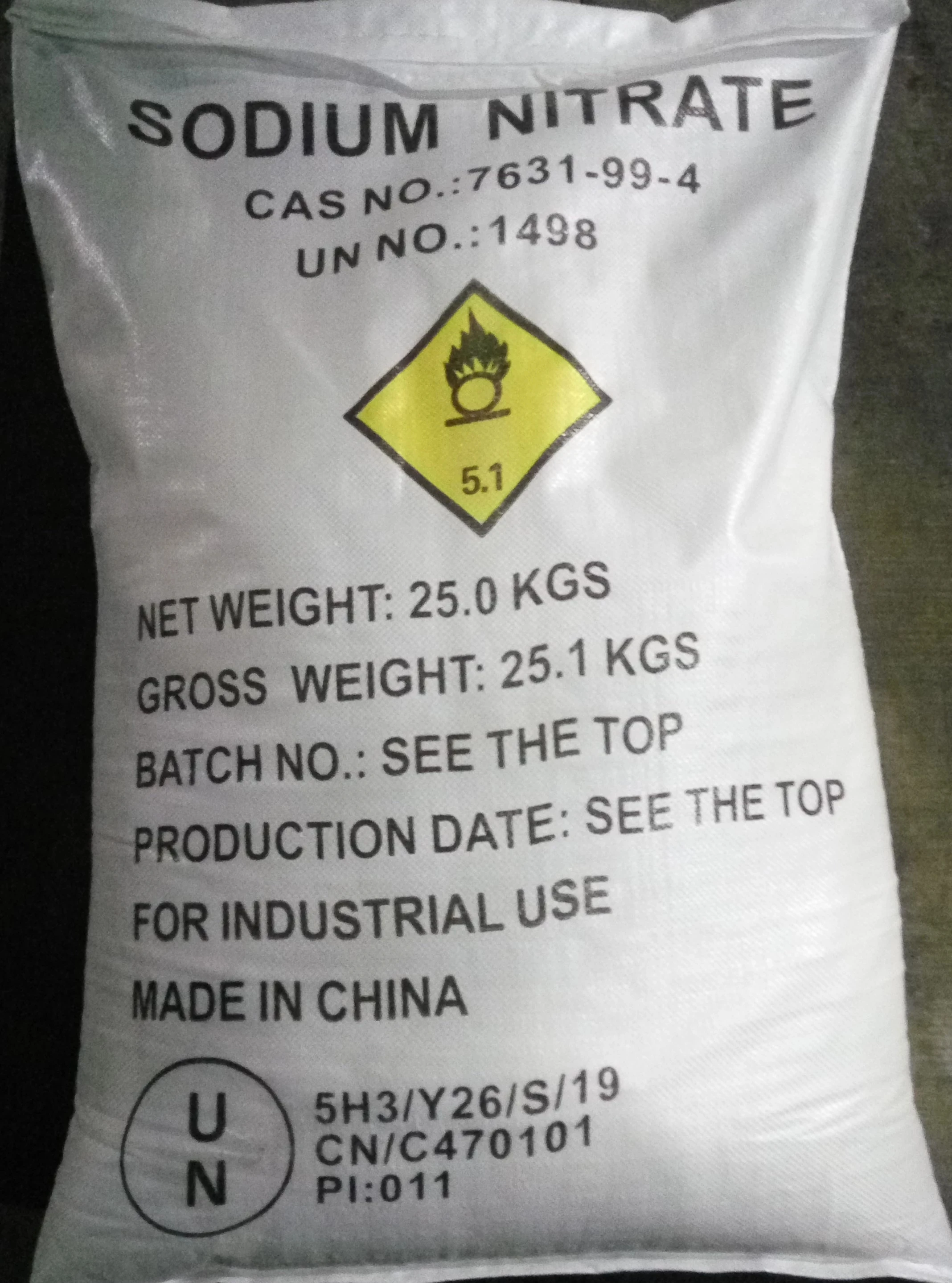 
china manufacturers direct sale cheap sodium Nitrite for industrial usage 