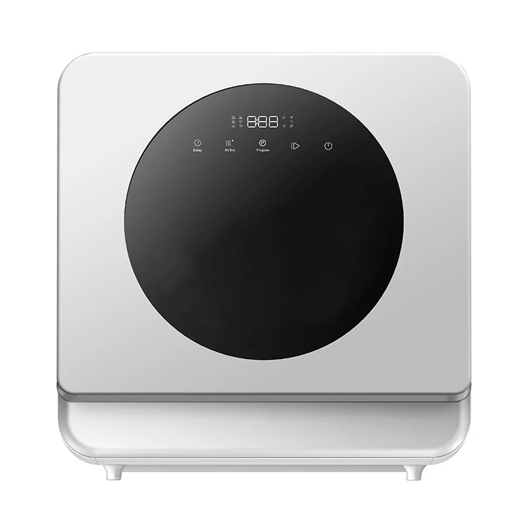 Kitchen Smart Compact Dishwashing Machine Counter Top Electric Dish Washer Mini Table Drawer Household Dishwasher